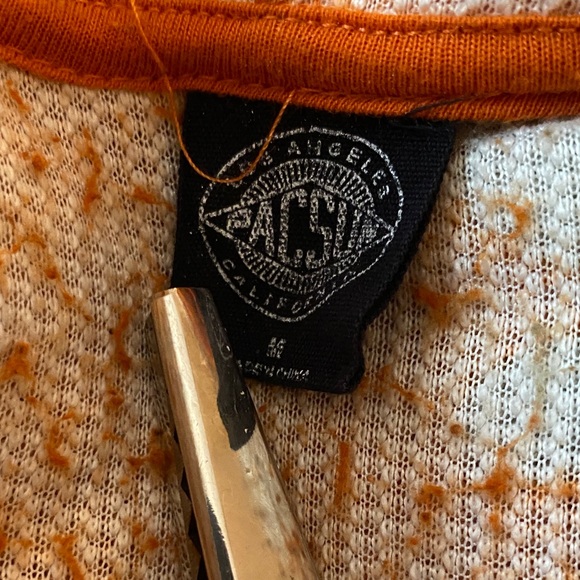 PascSun Floral Orange Fuzzy Cropped Hoodie - Picture 14 of 14